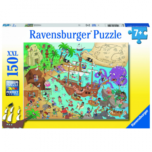 Ravensburger Pussel: Pirates XXL 150 Bitar i gruppen PUSSEL / < 750 bitar hos Spelexperten (10113349)