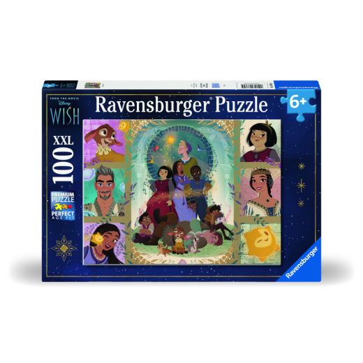 Ravensburger Pussel: Disney Wish XXL 100 Bitar i gruppen PUSSEL / < 750 bitar hos Spelexperten (10113389)