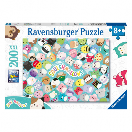 Ravensburger Pussel: Squishmallows 200 XXL Bitar i gruppen PUSSEL / Barnpussel hos Spelexperten (10113392)