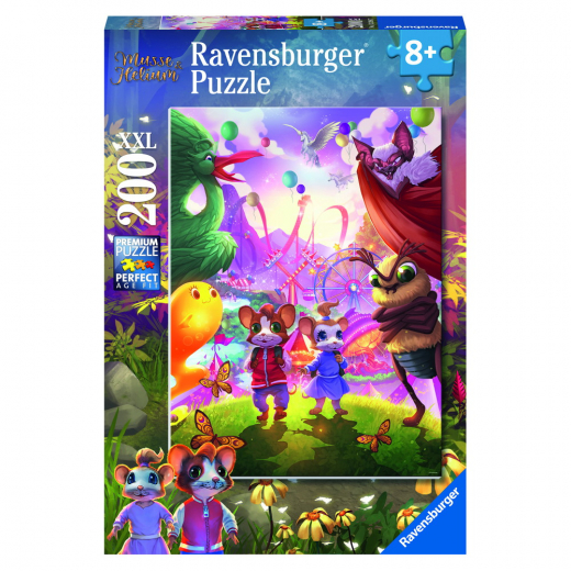 Ravensburger Pussel: Musse & Helium XXL 200 Bitar i gruppen PUSSEL / Barnpussel hos Spelexperten (10113398)