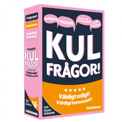 Kul frågor! i gruppen SÄLLSKAPSSPEL / Festspel hos Spelexperten (101140)