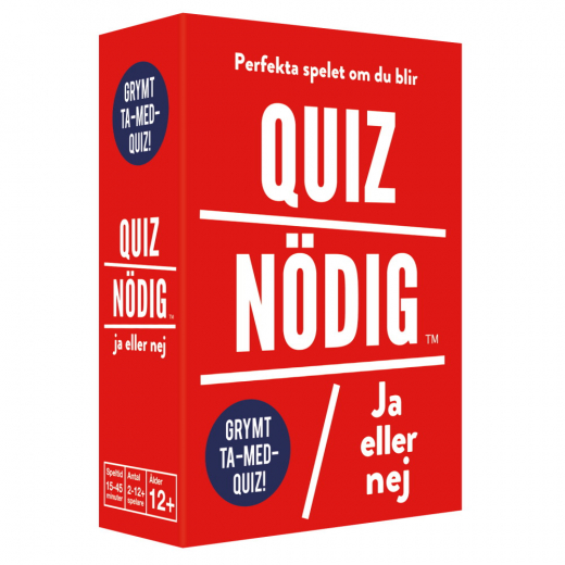QuizNödig - Ja eller Nej i gruppen SÄLLSKAPSSPEL / Festspel hos Spelexperten (101157)