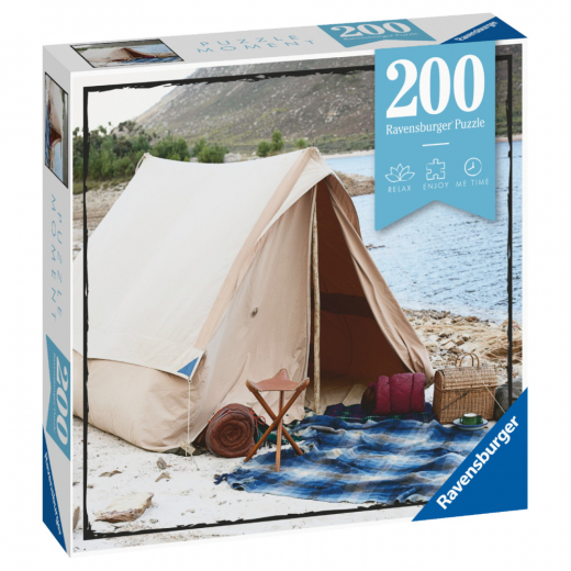 Ravensburger Pussel: Camping 200 Bitar i gruppen PUSSEL / < 750 bitar hos Spelexperten (10213308)