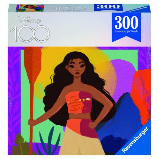 Ravensburger Pussel: Disney 100 Years Moana 300 Bitar i gruppen PUSSEL / < 750 bitar hos Spelexperten (10213375)