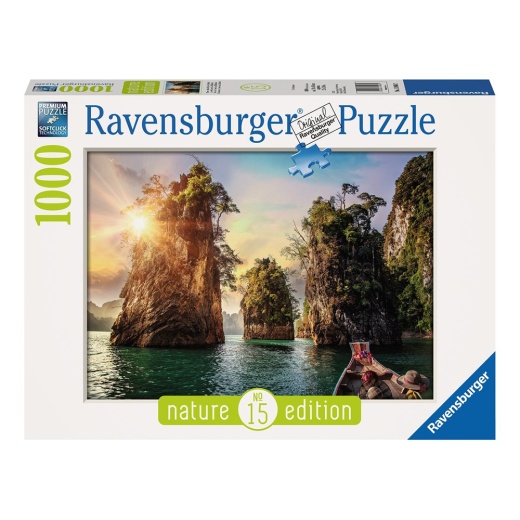 Ravensburger Pussel: The rocks in Cheow, Thailand 1000 Bitar i gruppen PUSSEL / 1000 bitar hos Spelexperten (10213968)