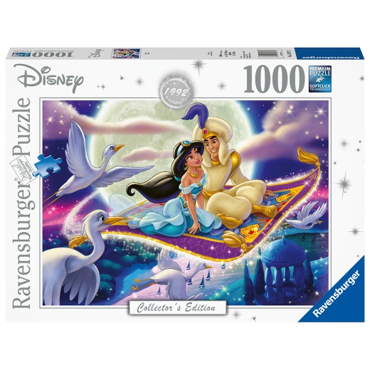 Ravensburger pussel - Disney Aladdin 1000 Bitar i gruppen PUSSEL / 1000 bitar hos Spelexperten (10213971)
