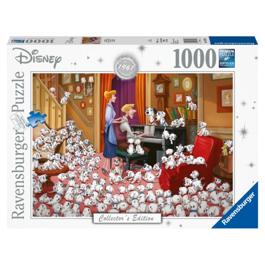 Ravensburger pussel: Disney 101 Dalmatiner 1000 Bitar i gruppen PUSSEL / 1000 bitar hos Spelexperten (10213973)