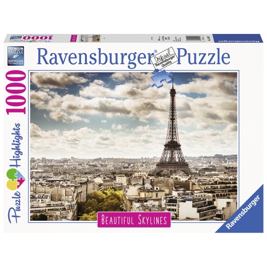 Ravensburger pussel - Paris 1000 Bitar i gruppen Nyheter hos Spelexperten (10214087)