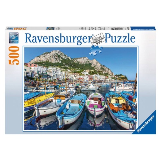 Ravensburger Pussel: Colorful Marina 500 bitar i gruppen  hos Spelexperten (10214660)