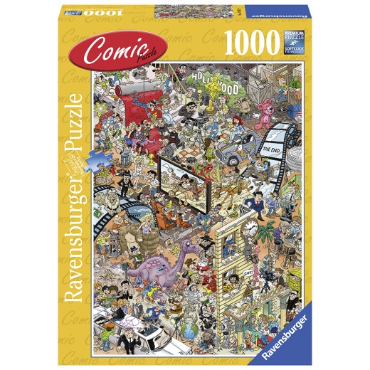 Ravensburger Pussel - Hollywood 1000 Bitar i gruppen PUSSEL / 1000 bitar hos Spelexperten (10214985)