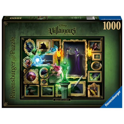 Ravensburger Pussel: Villainous - Malificent 1000 Bitar i gruppen PUSSEL / 1000 bitar hos Spelexperten (10215025)