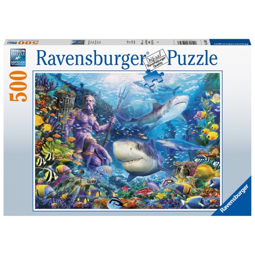 Ravensburger Pussel - King of the sea 500 Bitar i gruppen  hos Spelexperten (10215039)