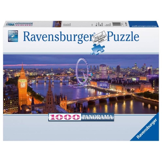 Ravensburger pussel: Panorama London - 1000 bitar i gruppen PUSSEL / 1000 bitar hos Spelexperten (10215064)