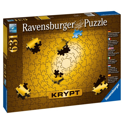 Ravensburger Pussel - Krypt Gold 631 Bitar i gruppen PUSSEL / < 750 bitar hos Spelexperten (10215152)