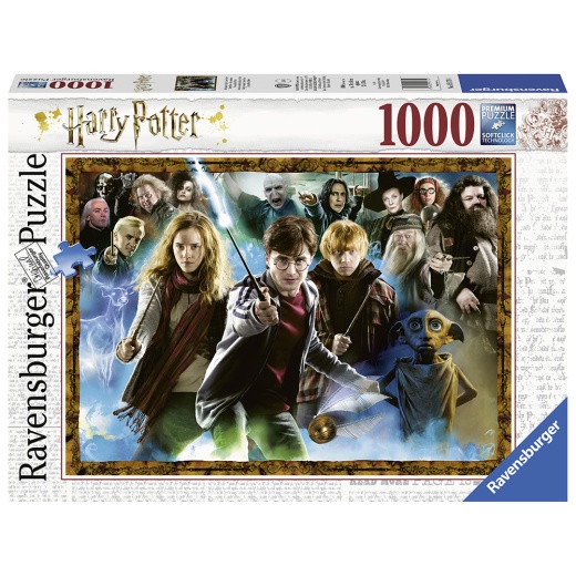Ravensburger Pussel: Magical student Harry Potter 1000 Bitar i gruppen PUSSEL / 1000 bitar hos Spelexperten (10215171)