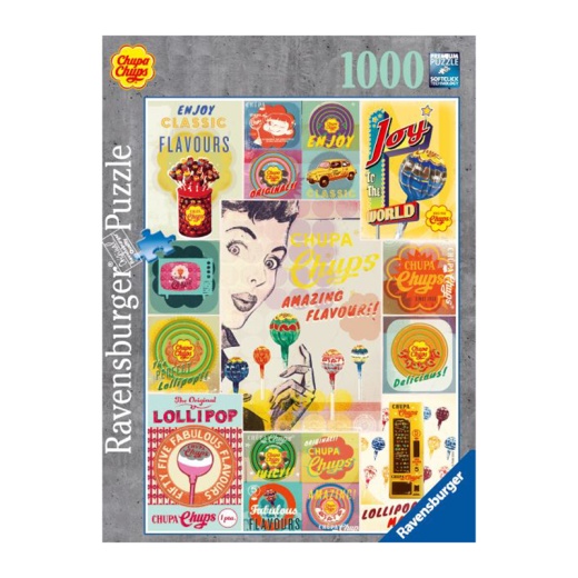 Ravensburger pussel - Chupa Chups I 1000 Bitar i gruppen  hos Spelexperten (10215258)