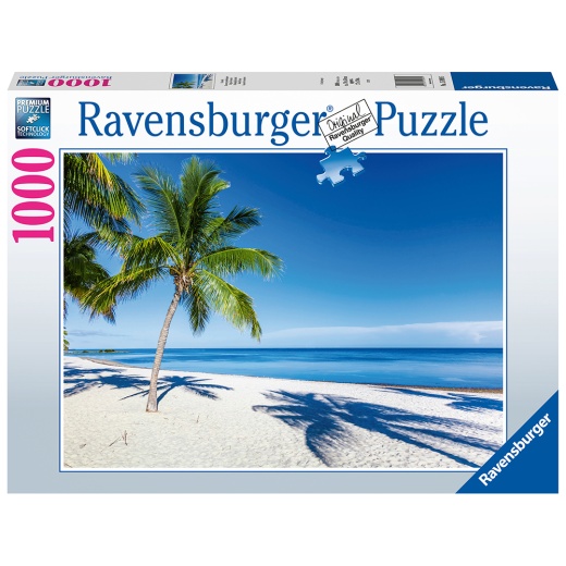 Ravensburger pussel: Beach Escape 1000 Bitar i gruppen PUSSEL / 1000 bitar hos Spelexperten (10215989)