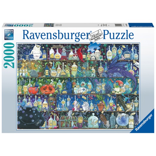 Ravensburger pussel: Poisons and Potions 2000 Bitar i gruppen  hos Spelexperten (10216010)