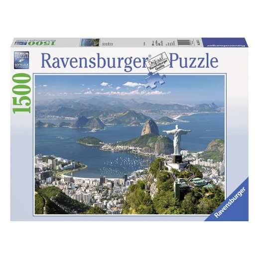 Ravensburger pussel: View of Rio 1500 bitar i gruppen PUSSEL / 1500 bitar hos Spelexperten (10216317)