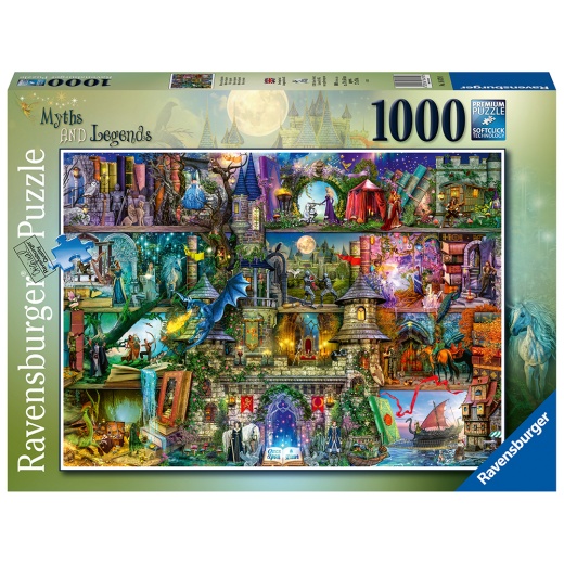 Ravensburger Pussel - Myths & Legends 1000 Bitar i gruppen  hos Spelexperten (10216479)