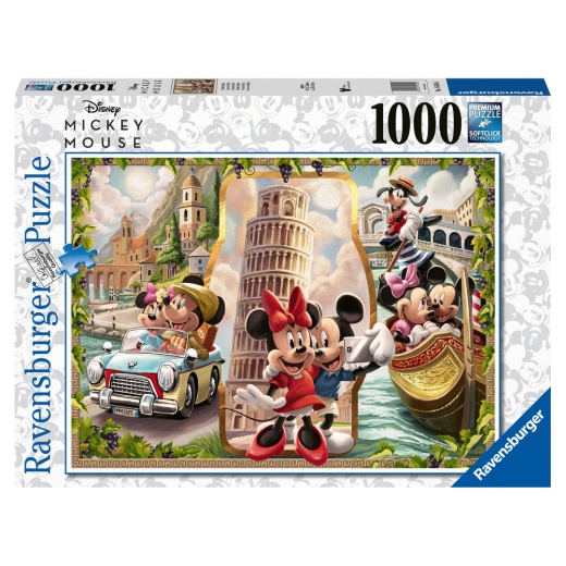 Ravensburger Pussel: Semester Musse 1000 Bitar i gruppen PUSSEL / 1000 bitar hos Spelexperten (10216505)