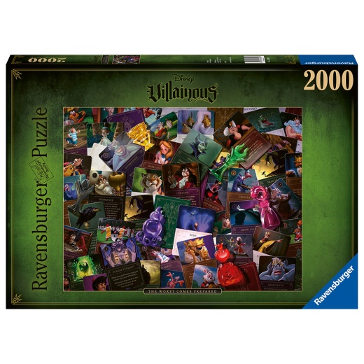 Ravensburger pussel: Villainous - All Villains 2000 Bitar i gruppen PUSSEL / 2000 bitar > hos Spelexperten (10216506)