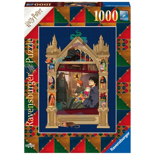 Ravensburger Pussel: Harry Potter Hogwarts 1000 Bitar i gruppen PUSSEL / 1000 bitar hos Spelexperten (10216515)