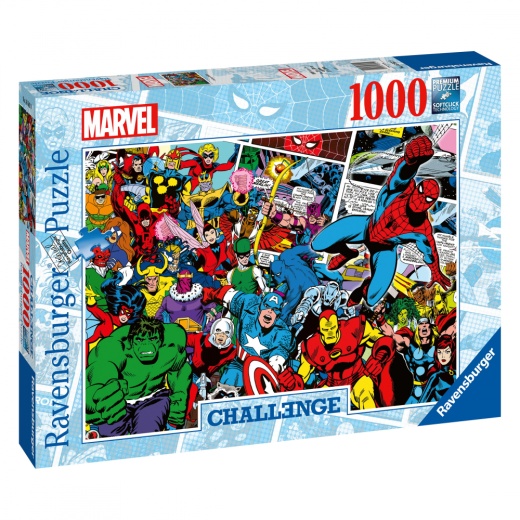 Ravensburger Pussel - Marvel 1000 Bitar i gruppen PUSSEL / 1000 bitar hos Spelexperten (10216562)