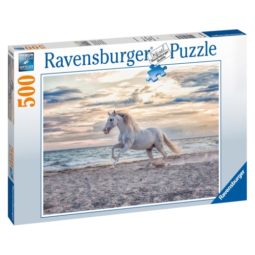 Ravensburger Pussel: Evening Gallop 500 bitar i gruppen  hos Spelexperten (10216586)