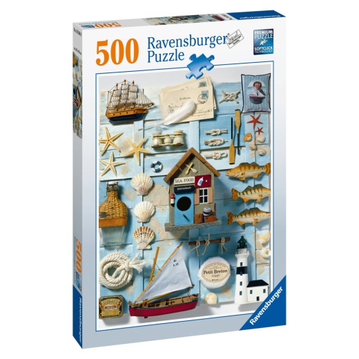 Ravensburger Pussel: Maritime Flair 500 Bitar i gruppen  hos Spelexperten (10216588)