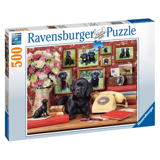 Ravensburger Pussel - My Loyal Friends 500 bitar i gruppen PUSSEL / < 625 bitar hos Spelexperten (10216591)