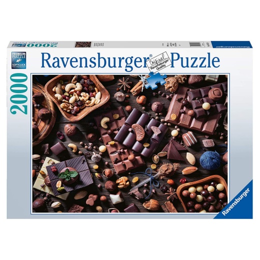 Ravensburger Pussel: Chocolate Paradise 2000 bitar i gruppen PUSSEL / 2000 bitar > hos Spelexperten (10216715)