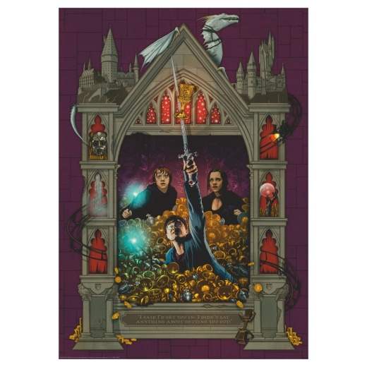 Ravensburger Pussel: Harry Potter Deathly Hallows Part 2 1000 Bitar i gruppen PUSSEL / 1000 bitar hos Spelexperten (10216749)