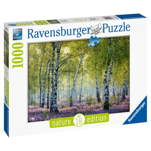 Ravensburger Pussel: Birch Forest 1000 Bitar i gruppen  hos Spelexperten (10216753)