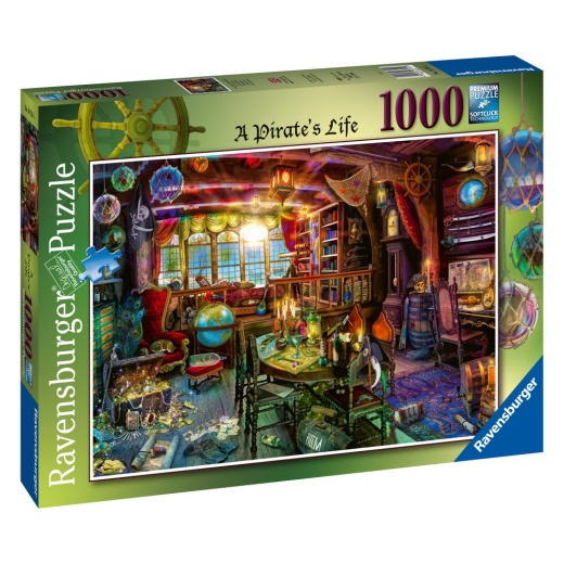 Ravensburger Pussel: A Pirate's Life! 1000 Bitar i gruppen PUSSEL / 1000 bitar hos Spelexperten (10216755)