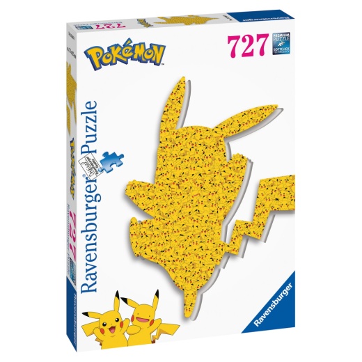 Ravensburger Pussel: Pokémon Shaped Pikachu 727 Bitar i gruppen Nyheter hos Spelexperten (10216846)