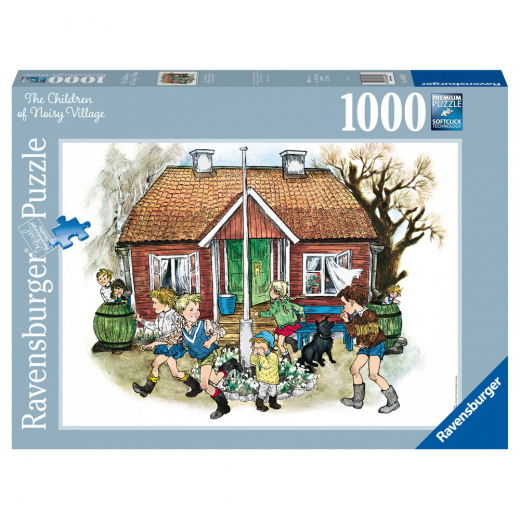 Ravensburger Pussel: Barnen I Bullerbyn 1000 Bitar i gruppen PUSSEL / 1000 bitar hos Spelexperten (10216892)