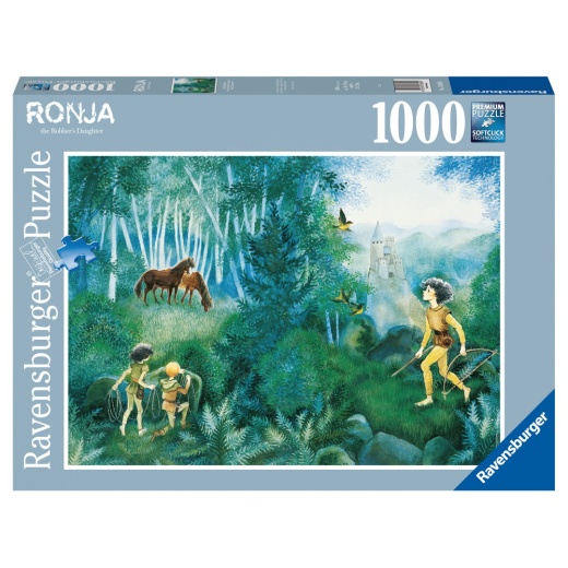 Ravensburger Pussel: Ronja Rövardotter 1000 bitar i gruppen PUSSEL / 1000 bitar hos Spelexperten (10216894)