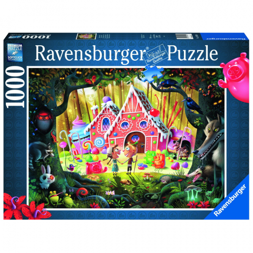 Ravensburger Pussel: Hansel and Gretel 1000 Bitar i gruppen PUSSEL / 1000 bitar hos Spelexperten (10216950)