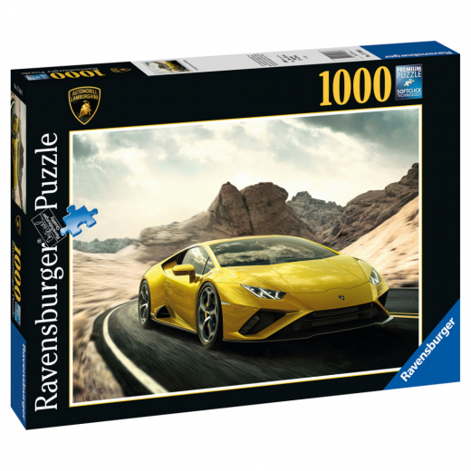 Ravensburger Pussel: Lamborghini 1000 Bitar i gruppen PUSSEL / Ravensburger hos Spelexperten (10217186)