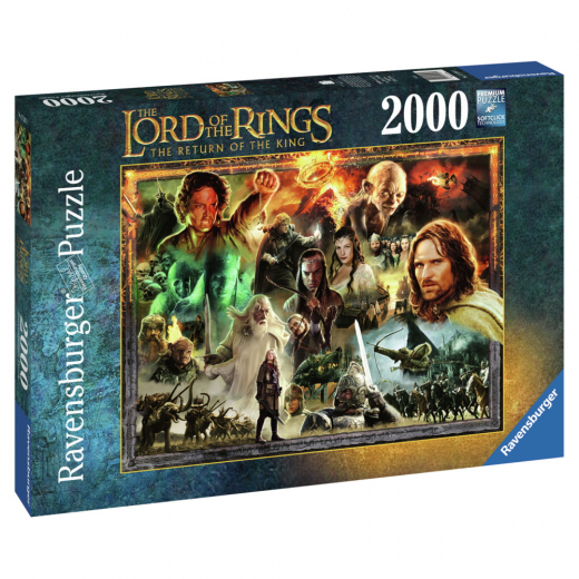 Ravensburger Pussel: The Lord Of The Rings - The Return of the King 2000 Bitar i gruppen PUSSEL / 2000 bitar > hos Spelexperten (10217293)