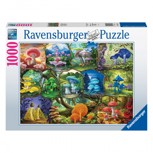 Ravensburger Pussel: Vackra svampar 1000 Bitar i gruppen  hos Spelexperten (10217312)