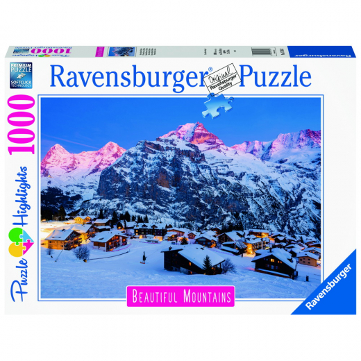 Ravensburger Pussel: Bernese Oberland, Switzerland 1000 Bitar i gruppen PUSSEL / 1000 bitar hos Spelexperten (10217316)