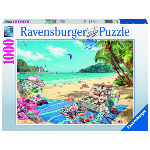 Ravensburger Pussel: The Shell Collector 1000 Bitar i gruppen PUSSEL / 1000 bitar hos Spelexperten (10217321)