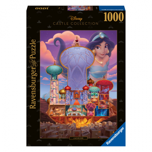 Ravensburger Pussel: Disneyslott Jasmine 1000 Bitar i gruppen PUSSEL / 1000 bitar hos Spelexperten (10217330)