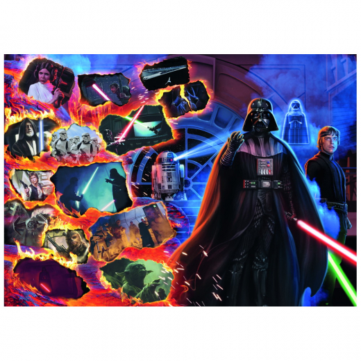 Ravensburger Pussel: Star Wars Villainous Darth Vader 1000 Bitar i gruppen PUSSEL / 1000 bitar hos Spelexperten (10217339)