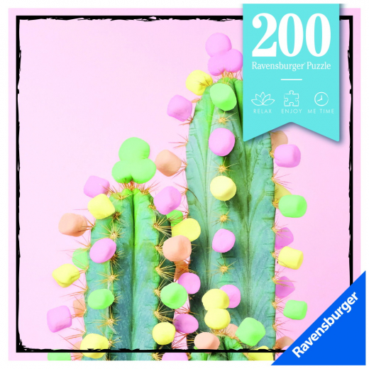 Ravensburger Pussel: Cactus 200 Bitar i gruppen PUSSEL / < 750 bitar hos Spelexperten (10217367)