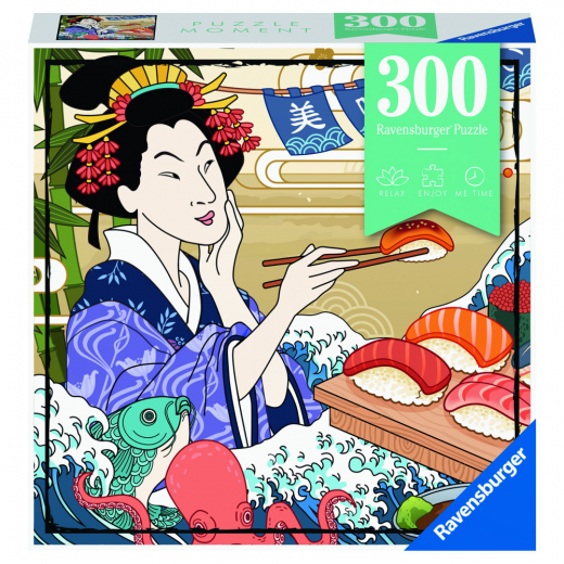 Ravensburger Pussel: Sushi 300 Bitar i gruppen PUSSEL / < 750 bitar hos Spelexperten (10217372)