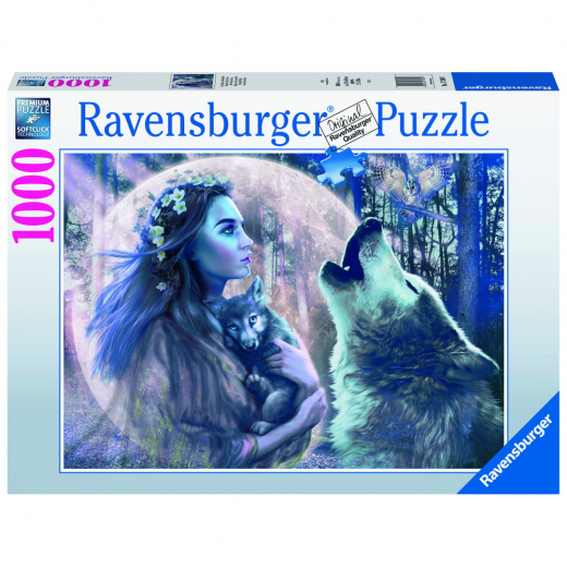 Ravensburger Pussel: The Magic Of The Moonlight 1000 Bitar i gruppen PUSSEL hos Spelexperten (10217390)