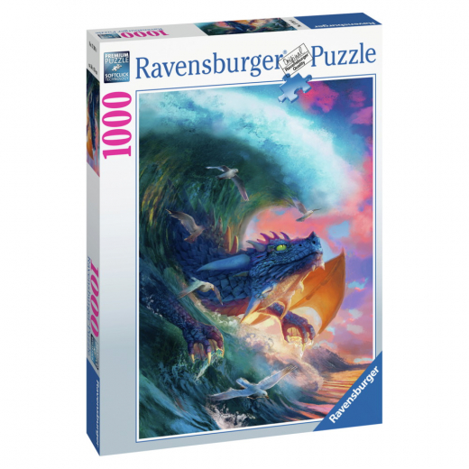 Ravensburger Pussel: Dragon Race 1000 Bitar i gruppen PUSSEL / 1000 bitar hos Spelexperten (10217391)